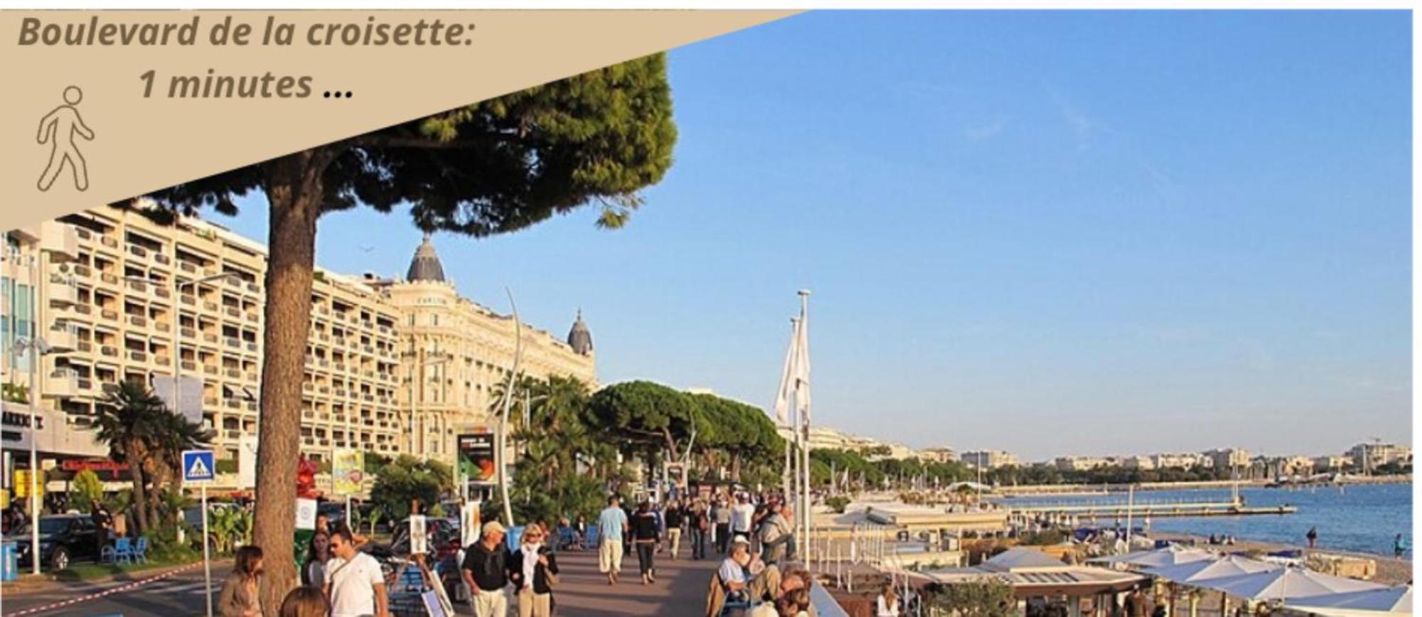 F3 Notre-Dame , Hypercentre A 2 Minute Du Palais Des Congres Apartment Cannes Bagian luar foto
