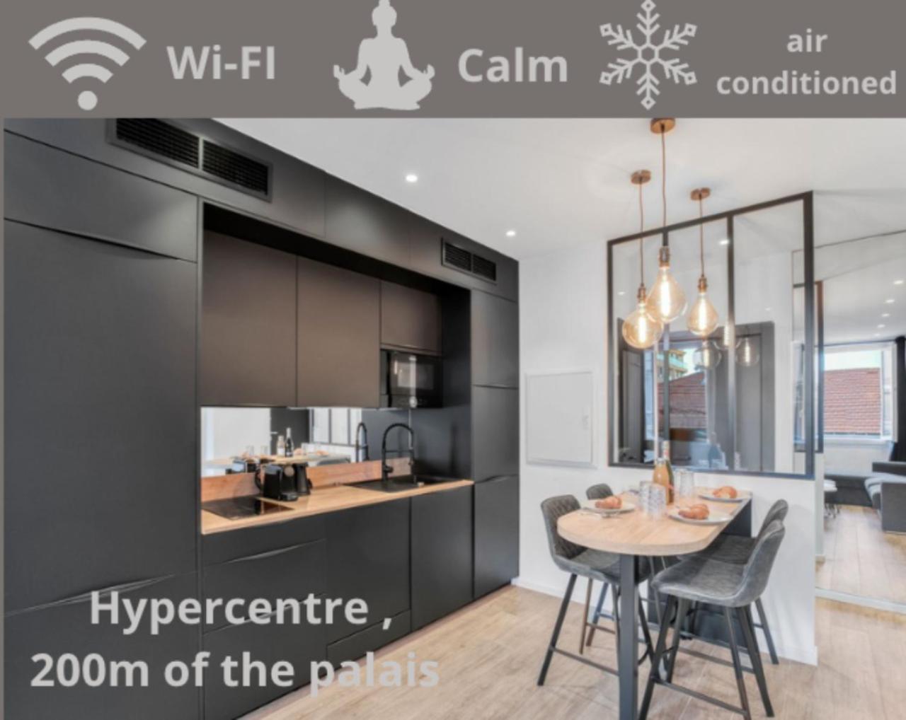 F3 Notre-Dame , Hypercentre A 2 Minute Du Palais Des Congres Apartment Cannes Bagian luar foto